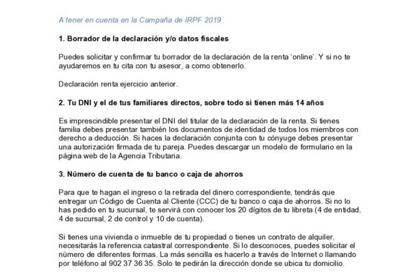 Campaña Renta 2019 | Contamar