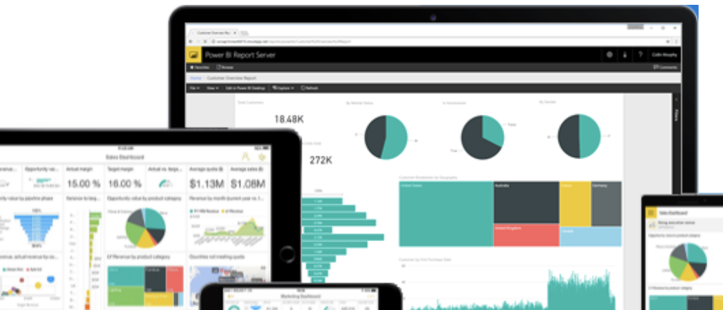 Cuadros de Mandos, inteligencia de negocio Power BI Contamar