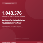 Radiografia de sociedades Revocadas en España 2025 | Contamar Radiografia sociedades revocadas 2025