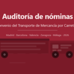 Auditaria nomina Convenio Transporte